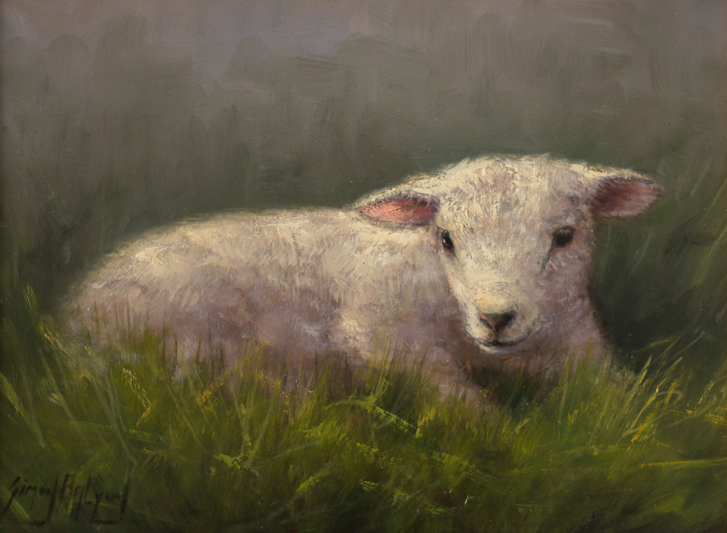 The lamb_no frame_Simon Balyon